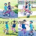 KIDS Bike Helmet For Bicycle Cycling  Skateboard  Scooter – Adjustable Harness From Age 3 To 7 For Head Size 19.6-22 inch - Durable Toddler Kid Bicycle Helmets Boys and Girls Will Love - B073T9FRC7